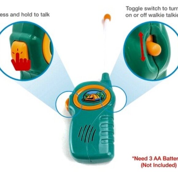 Picasso Tiles Kids Walkie Talkie Set - Picture 6 of 6